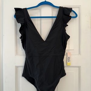 NWT - Summersalt Swimsuit - Ruffle Backflip